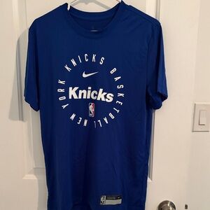 Nike Dri-Fit Knicks Royal Blue Tee